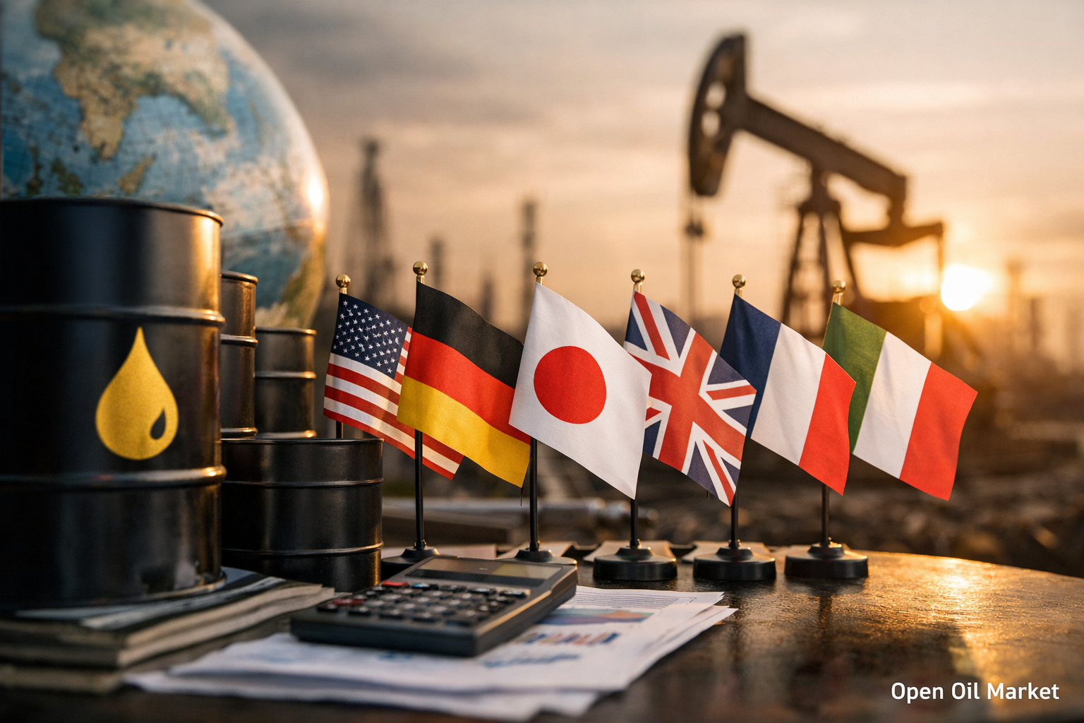 Kho dự trữ dầu mỏ G7 hơn 1 tỷ thùng: bao nhiêu ngày tiêu thụ dầu mỏ?