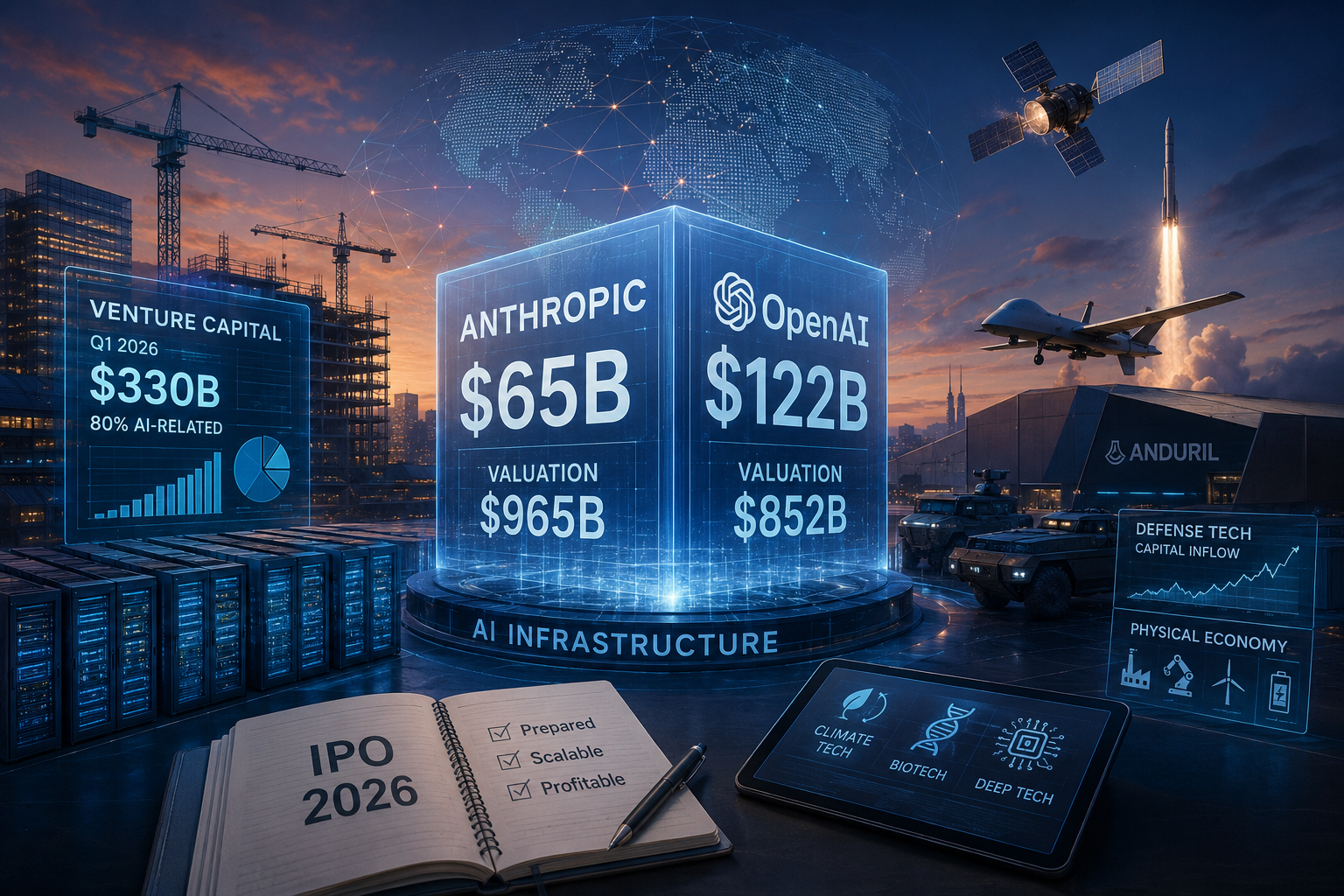Tin tức khởi nghiệp và đầu tư mạo hiểm, Thứ Tư, ngày 3 tháng 6 năm 2026: Hạ tầng AI, công nghệ quốc phòng và đặt cược vào nền kinh tế thực