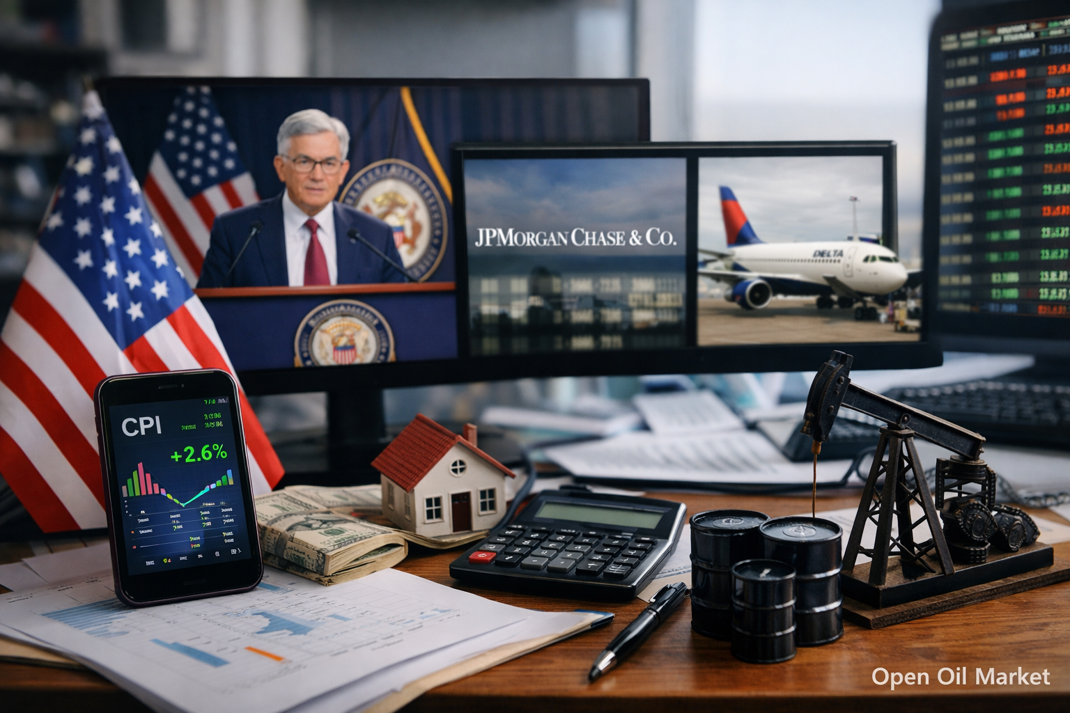 Sự kiện kinh tế và báo cáo doanh nghiệp - Thứ Ba, 13 tháng 1 năm 2026: CPI Hoa Kỳ và khởi đầu mùa báo cáo