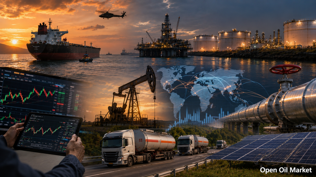 Tin tức dầu khí và năng lượng 26 tháng 7 năm 2026 — giá dầu Brent, khí TTF, OPEC+, than đá và Năng lượng tái tạo