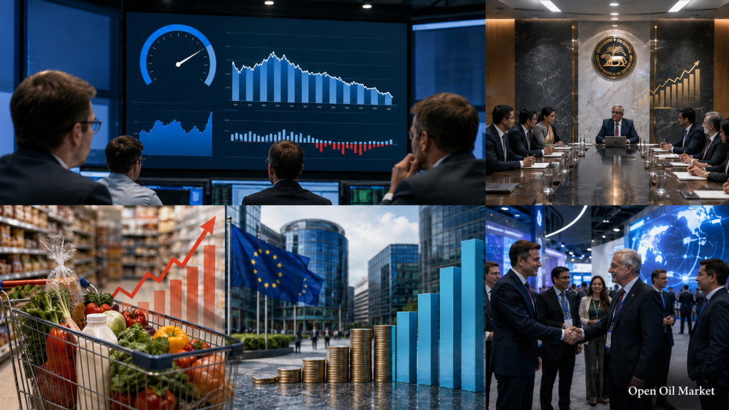 Sự kiện kinh tế ngày 5 tháng 6 năm 2026: Non-Farm Payrolls, lãi suất Ngân hàng Trung ương Ấn Độ, GDP Khu vực đồng tiền chung châu Âu, PMEF