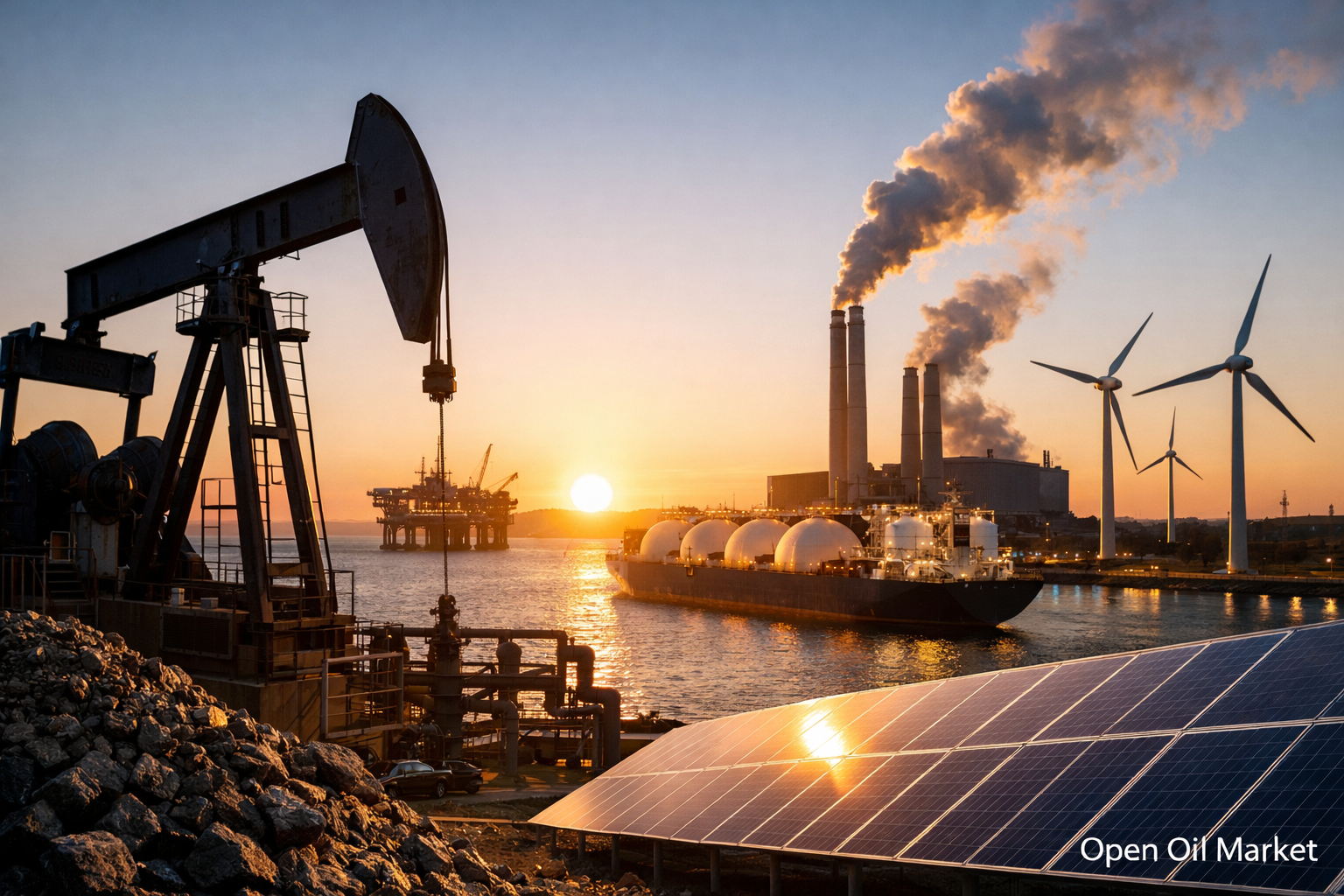 Tin tức dầu khí và năng lượng — Thứ Hai, ngày 2 tháng 2 năm 2026: Tăng cường các biện pháp trừng phạt và đỉnh điểm nhu cầu năng lượng mùa đông.