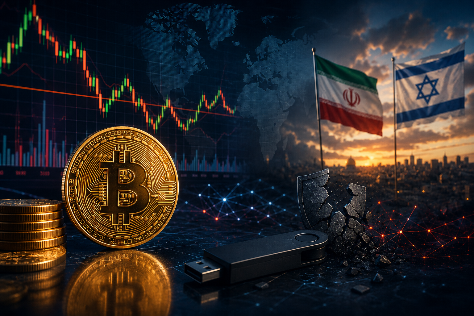 Tin tức tiền mã hóa: Thứ Ba, ngày 4 tháng 8 năm 2026 - Bitcoin chiến đấu vì $63.000 giữa sự giảm căng thẳng xung quanh Iran và khủng hoảng lòng tin đối với ví lạnh