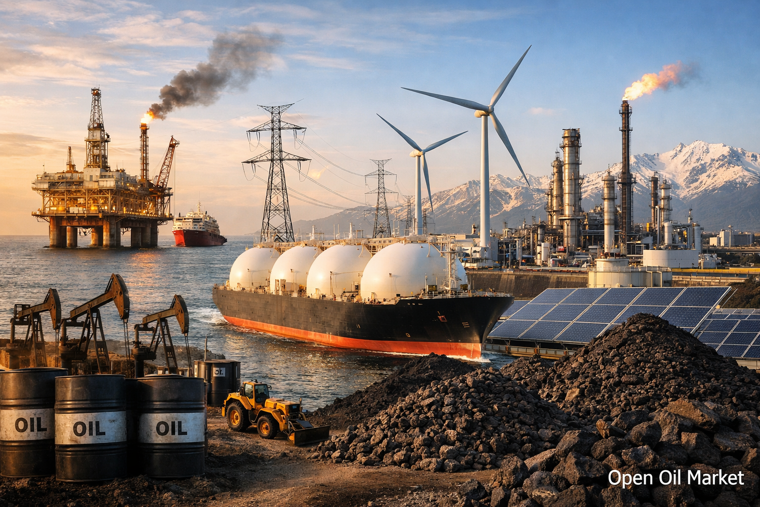 Tin tức dầu khí và năng lượng — thứ Ba, ngày 24 tháng 2 năm 2026: Châu Âu nhập khẩu LNG kỷ lục, dầu trong khoảng chờ của OPEC+