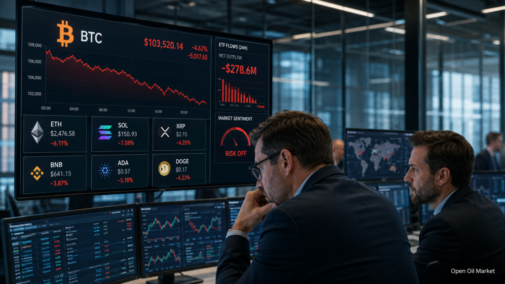 Tin tức tiền điện tử, thứ Năm, 11 tháng 6 năm 2026: Bitcoin chịu áp lực từ việc rút vốn ETF và làn sóng kiểm tra tính ổn định của thị trường tài sản kỹ thuật số