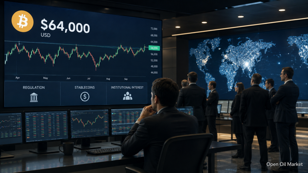 Thị trường tiền điện tử ngày 23 tháng 6 năm 2026: Bitcoin khoảng 64.000 đô la, Ethereum dưới áp lực, 10 tài sản số hàng đầu và các tín hiệu chính cho nhà đầu tư
