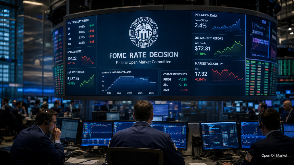 Sự kiện kinh tế và báo cáo doanh nghiệp, thứ tư 17 tháng 6 năm 2026: FOMC, lạm phát tại Vương quốc Anh và khu vực Euro, báo cáo IEA và báo cáo của Progressive, Jabil và CarMax.