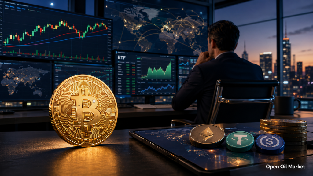 Tin tức tiền điện tử, thứ Hai ngày 15 tháng 6 năm 2026: Bitcoin giữ vững vùng quan trọng, nhà đầu tư đánh giá ETF, stablecoin và token hóa tài sản.