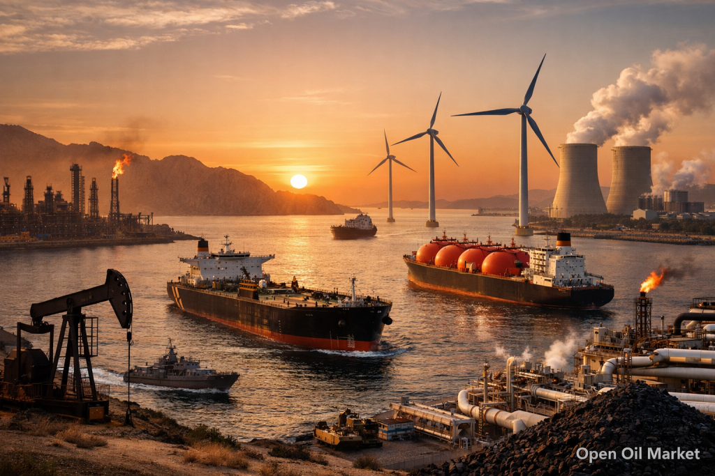 Tin tức dầu khí và năng lượng, Chủ nhật 12 tháng 4 năm 2026 - biến động giá dầu, Eo biển Hormuz và thị trường năng lượng toàn cầu