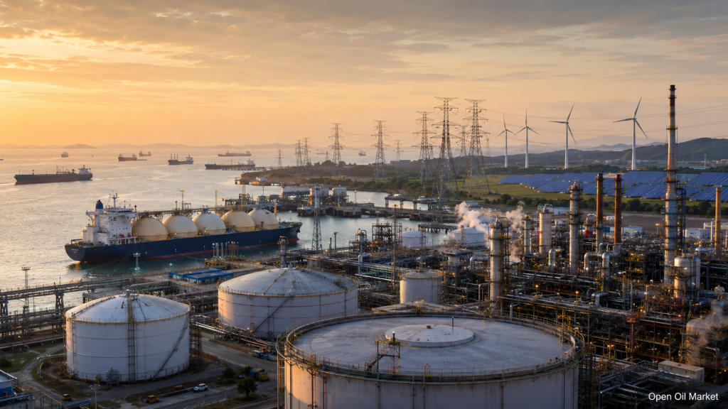 Thị trường TCK toàn cầu 11 tháng 5 năm 2026: dầu mỏ, LNG, sản phẩm dầu mỏ, điện năng và năng lượng tái tạo.