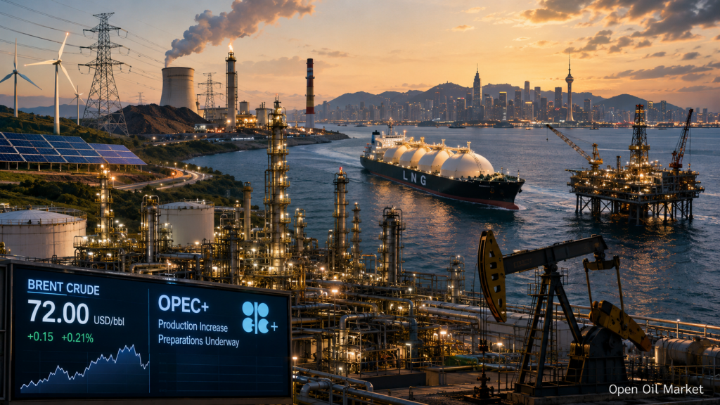 Thị trường năng lượng toàn cầu ngày 4 tháng 7 năm 2026: dầu Brent, khí LNG, NPP, sản phẩm dầu, điện, NLTT và than.