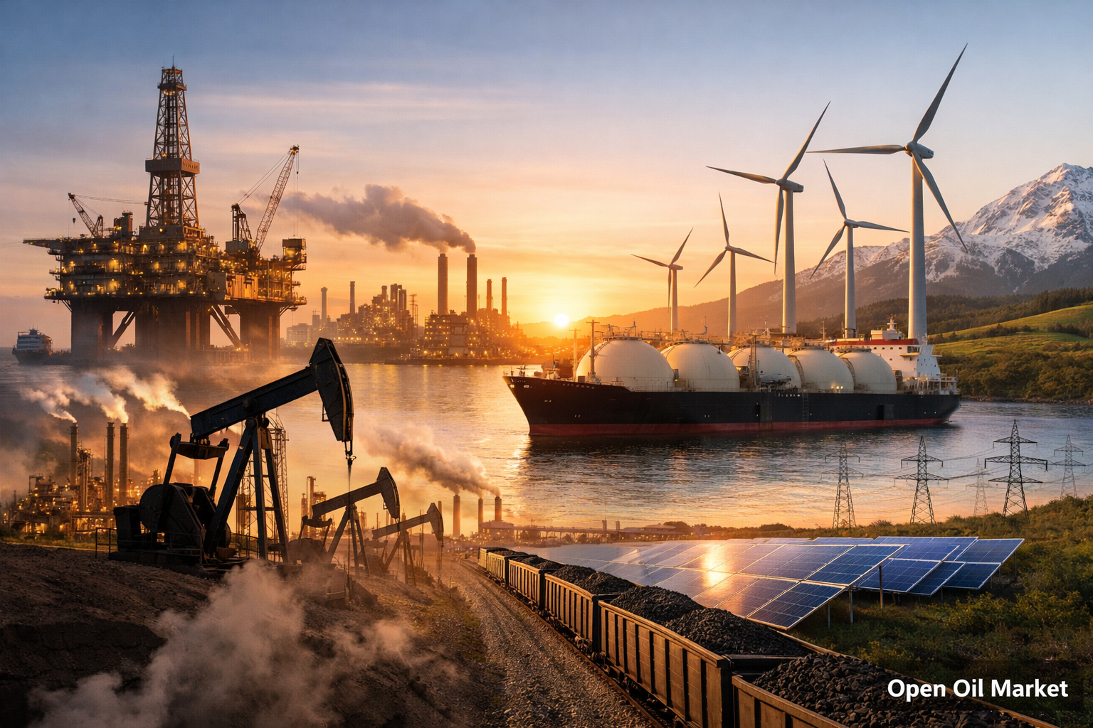 Tin tức dầu khí và năng lượng — Chủ nhật, 11 tháng 1 năm 2026: áp lực trừng phạt và sự ổn định của thị trường