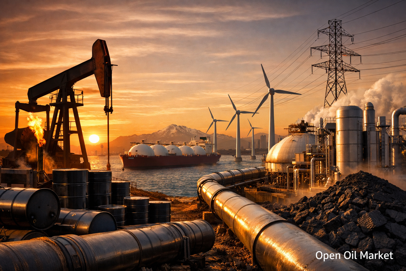 Thị trường dầu khí toàn cầu và năng lượng, dầu, khí và cơ sở hạ tầng năng lượng Thứ Tư, ngày 17 tháng 12 năm 2025