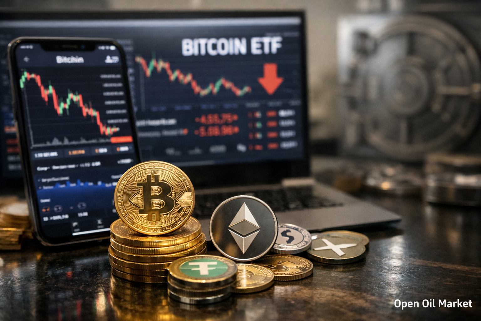 Tin tức tiền điện tử - 22 tháng 2 năm 2026: sự rút vốn từ Bitcoin-ETF và bitcoin ở mức 70.000 đô la