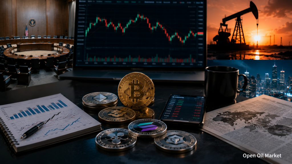 Thị trường tiền điện tử 27 tháng 7 năm 2026: Bitcoin 64.000 đô la, dòng vốn ra từ ETF, cuộc họp FRS và top-10 tiền điện tử