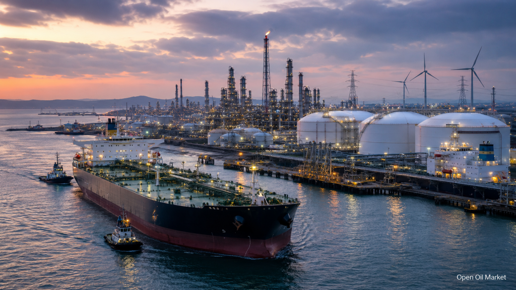 Thông tin về ngành công nghiệp dầu khí và năng lượng 9 tháng 6 năm 2026: dầu, LNG, nhà máy lọc dầu và ngành năng lượng toàn cầu.