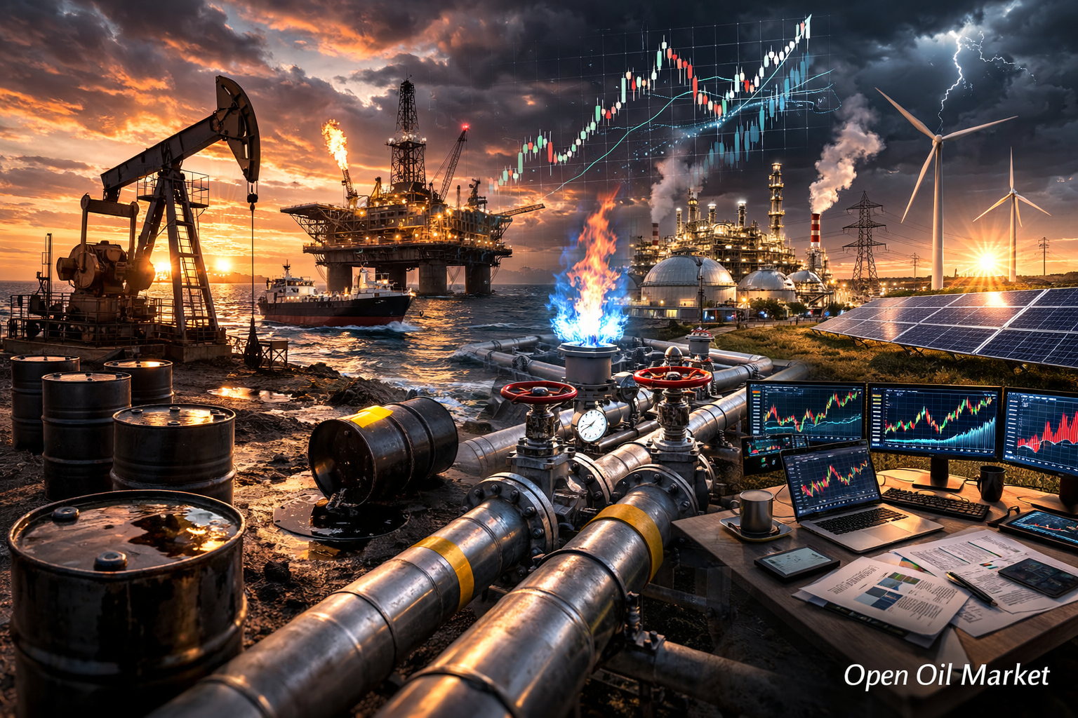 Tin tức dầu khí và năng lượng — Thứ Tư, 25 tháng 2 năm 2026 | Dầu Brent, gas, LNG, nhà máy lọc dầu, năng lượng tái tạo