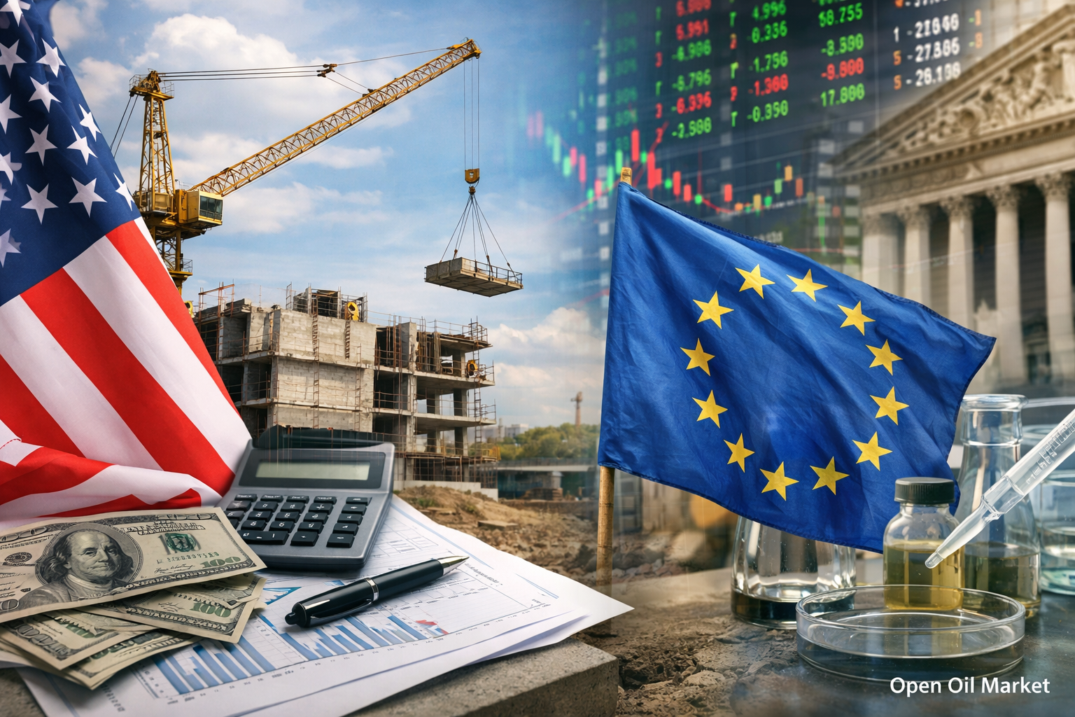 Thị Trường Toàn Cầu và Dữ Liệu Vĩ Mô Ngày 23 Tháng 3 Năm 2026 Chicago Fed, Xây Dựng Mỹ, Lòng Tin Khu Vực Đồng Euro