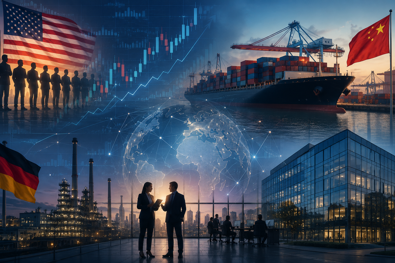Sự kiện kinh tế và báo cáo doanh nghiệp — Thứ Sáu, ngày 7 tháng 8 năm 2026: Nonfarm Payrolls tại Mỹ, cán cân thương mại Trung Quốc, sản xuất công nghiệp Đức và báo cáo của Allianz.