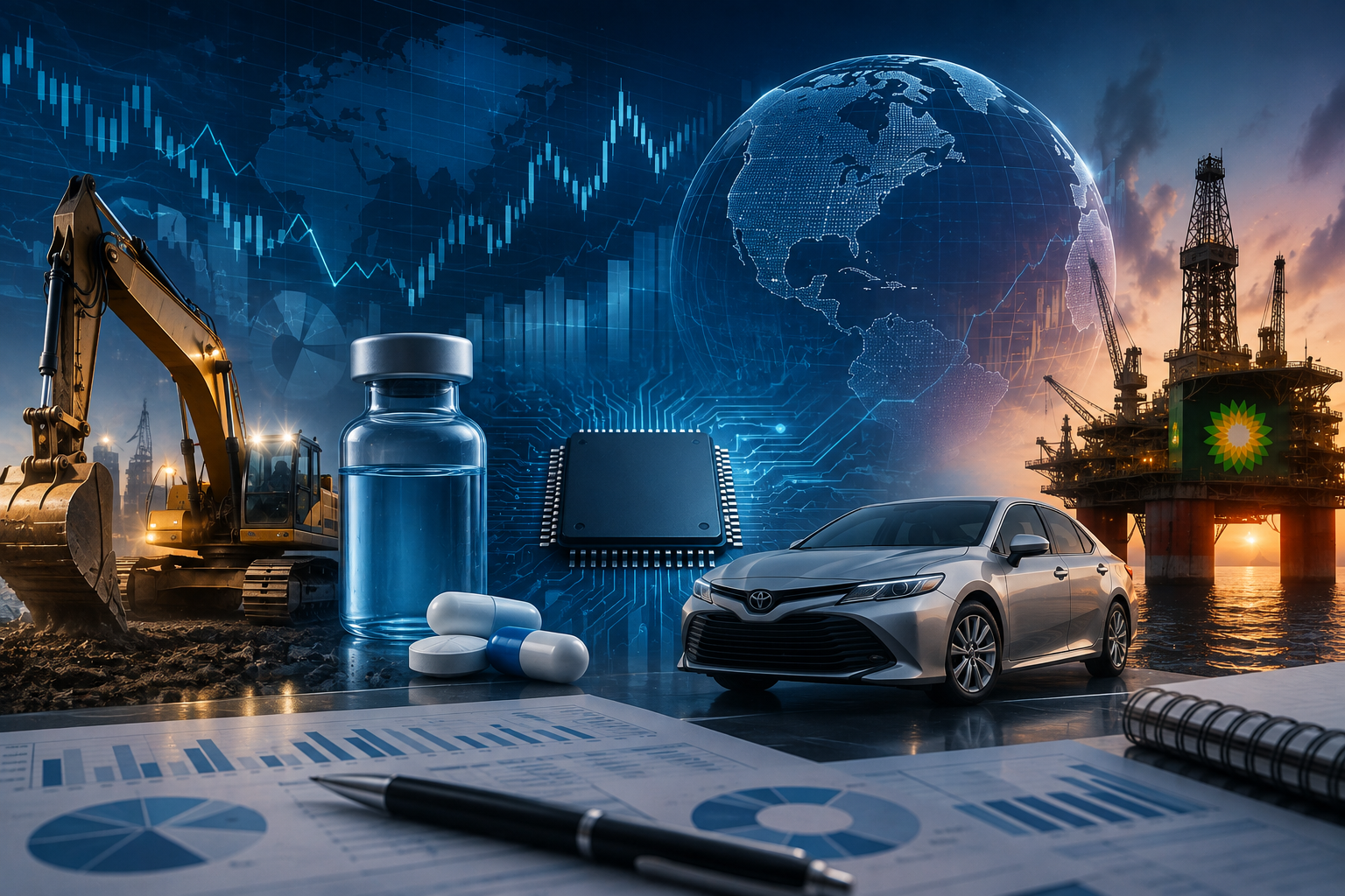 Các sự kiện kinh tế và báo cáo doanh nghiệp: thứ Ba, 4 tháng 8 năm 2026 - JOLTS, báo cáo Caterpillar, Pfizer, AMD, Toyota và BP.