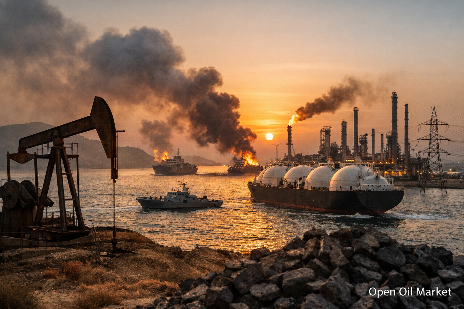 Thị trường toàn cầu về dầu, khí và điện ngày 13 tháng 3 năm 2026: tín hiệu chính cho các nhà đầu tư và bên tham gia TKB.