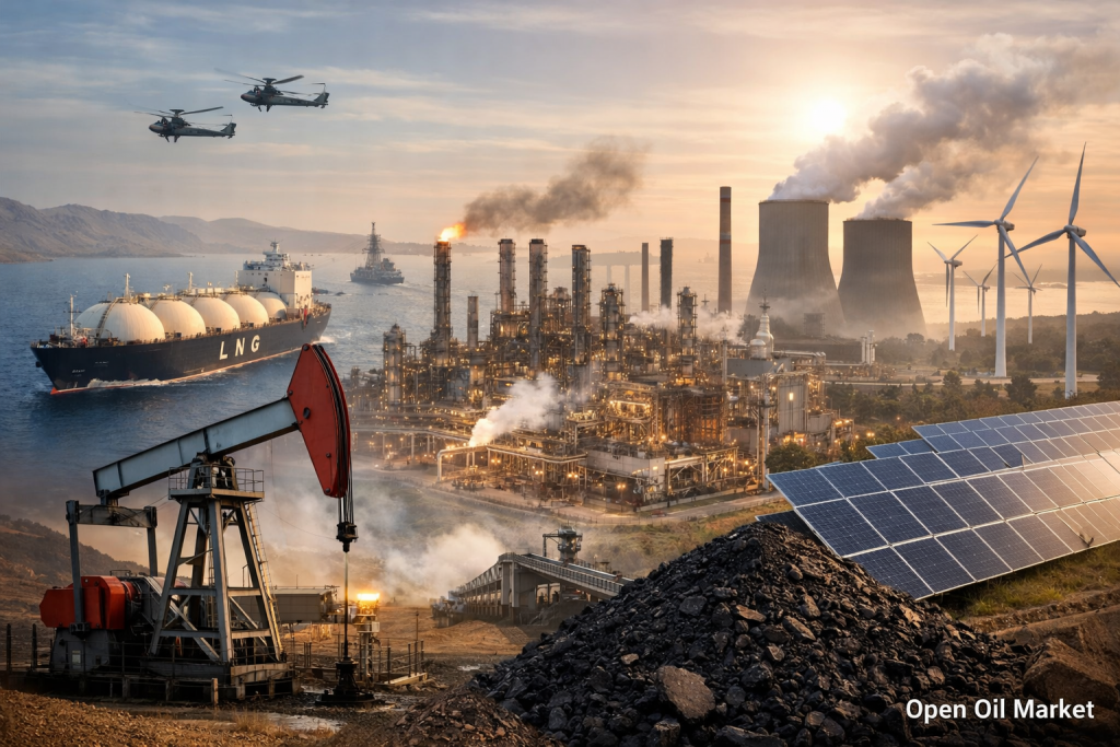 Dầu khí và năng lượng 29 tháng 3 năm 2026 thị trường dầu khí LNG NPP điện năng và NLTT trong bối cảnh rủi ro toàn cầu Open Oil Market